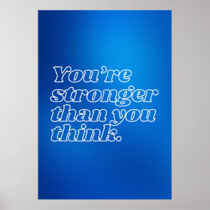 Poster Cartaz de Citação Motivacional