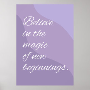 Poster Cartaz de Citação Motivacional