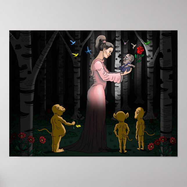 Poster Cartaz de Conto de Fadas (Frente)