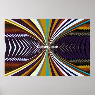 Poster Cartaz de Convergência
