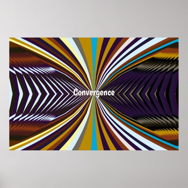 Poster Cartaz de Convergência (Frente)