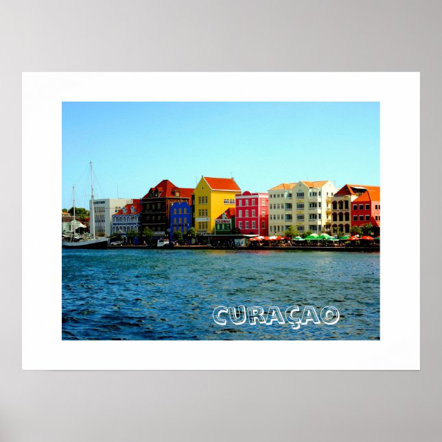 Poster Cartaz de Curaçao (Frente)