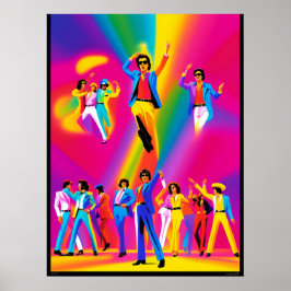 Poster Cartaz de Dança Bravo (pop art)