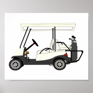 Poster Cartaz de Decoração de Crianças com Carrinho de Go