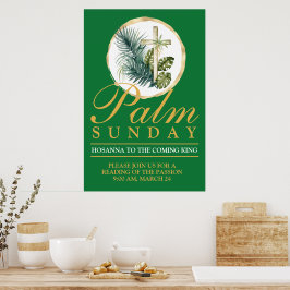 Poster Cartaz de Domingo de Ramos