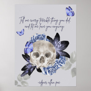 Poster Cartaz de Edgar Allan Poe