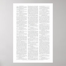 Cartaz de Emendas Constitucionais dos EUA