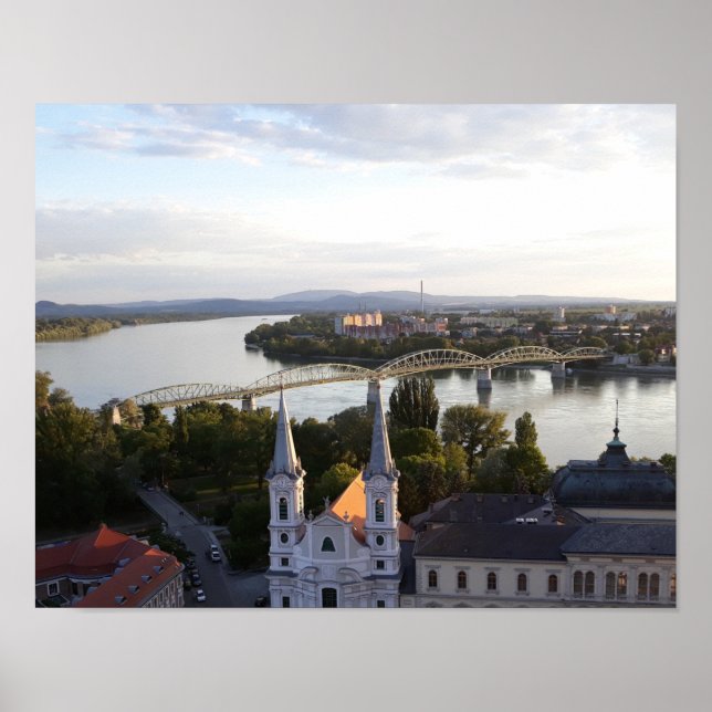 Poster Cartaz de Esztergom Hungria (Frente)