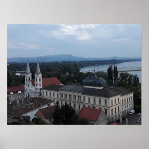 Poster Cartaz de Esztergom Hungria