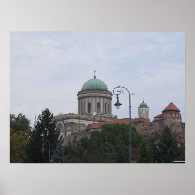 Poster Cartaz de Esztergom Hungria (Frente)