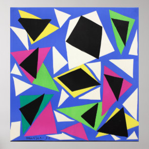 Poster Cartaz de Exposição de Henri Matisse