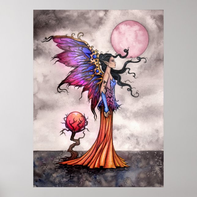 Póster Cartaz de Fada Fantasia Fae Abigail (Frente)