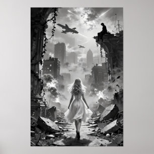 Poster Cartaz de Fallen Dreamland e Quiet Courage