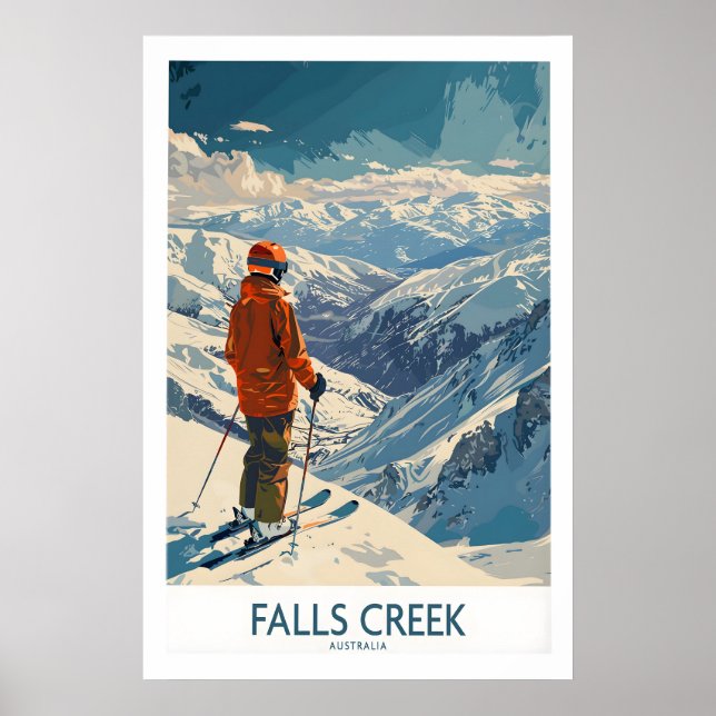 Poster Cartaz de Falls Creek Austrália 1 (Frente)