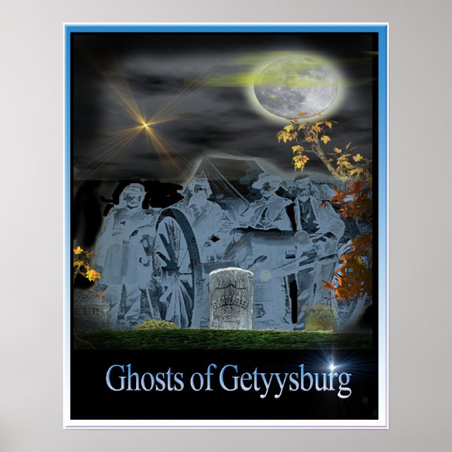 Poster cartaz de fantasmas (Frente)