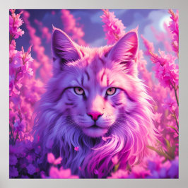 Poster Cartaz de Felino Fantasioso | Casa & Presentes