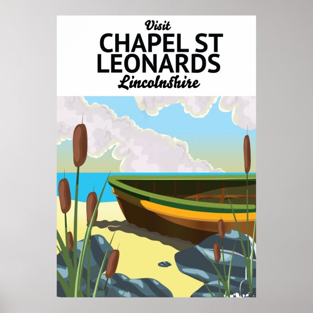 Poster cartaz de férias de chapel st leonards, Lincolnshi (Frente)