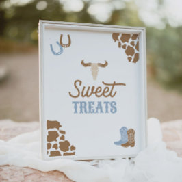 Poster Cartaz de Festa de aniversário do Rodeio Doce