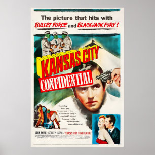 Poster Cartaz de filme Kansas City Confidential 1952 PRIN
