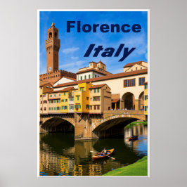 Poster Cartaz de Florença, Itália