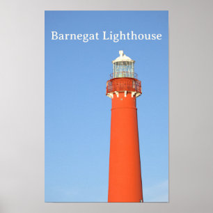 Poster Cartaz de Foto da Casa de Luz de Barnegat Light