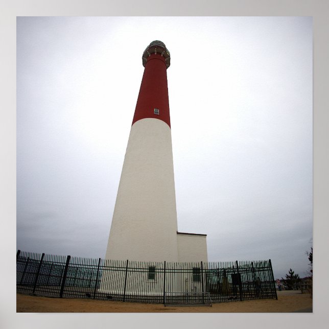 Poster Cartaz de Foto do Farol Barnegat Light (Frente)