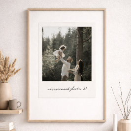 Poster Cartaz de Foto Polaroid | Arte Personalizada Vinta