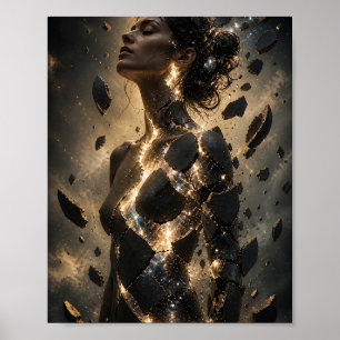 Poster Cartaz de Fractured Into Infinity