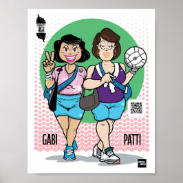 Poster Cartaz de Gabi & Patti do Urban City High
