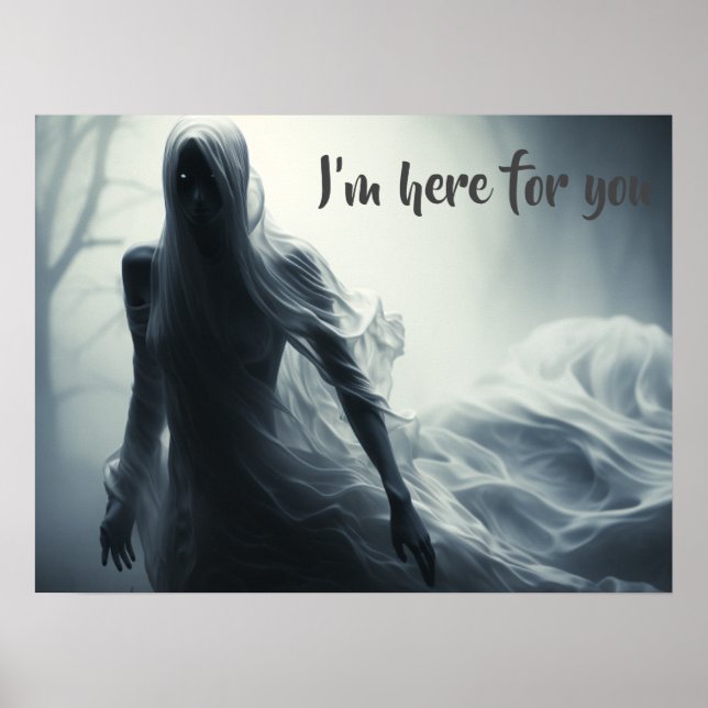 Poster Cartaz de Halloween (Frente)