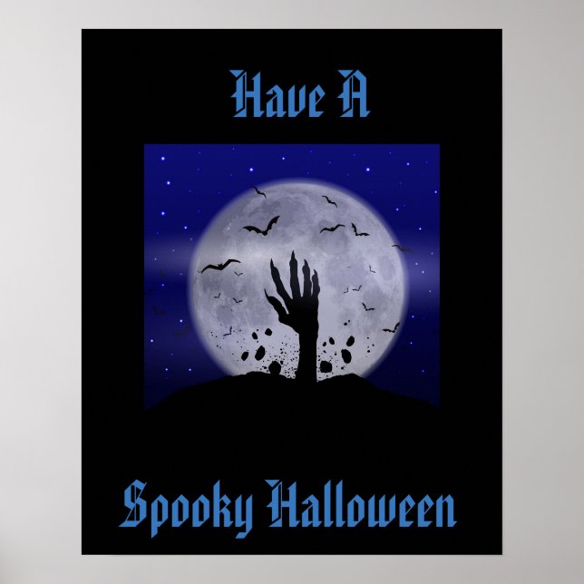 Póster Cartaz de Halloween (Frente)
