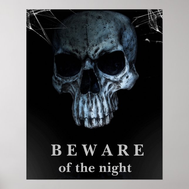 Poster Cartaz de Halloween (Frente)