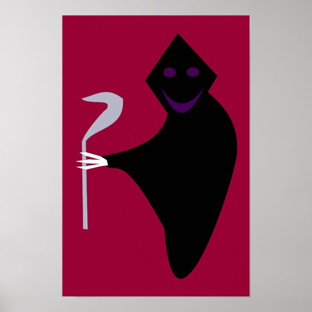 Póster Cartaz de Halloween da Morte (Frente)