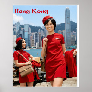 Poster Cartaz de Hong Kong