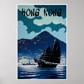 Poster Cartaz de Hong Kong