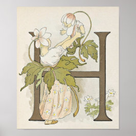 Poster Cartaz de Ilustração Vintage por Ottilia Adelborg