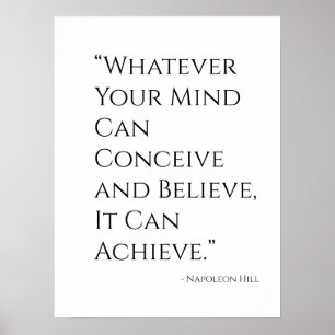 Poster Cartaz de Incentivo Positivo