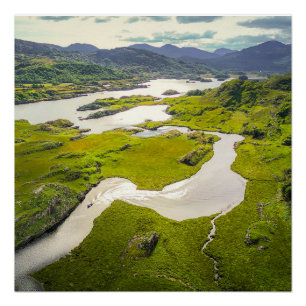 Póster Cartaz de Ladies View Killarney Kerry Irlanda