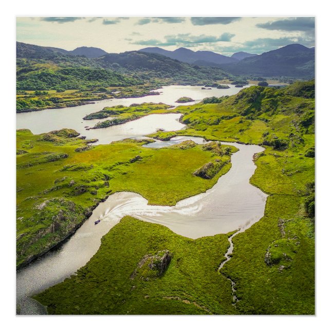 Póster Cartaz de Ladies View Killarney | Kerry Irlanda (Frente)