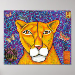 Póster Cartaz de Leoa