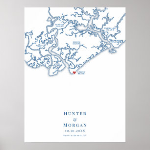 Poster Cartaz de Livro de Hóspedes Alternativo para Casam