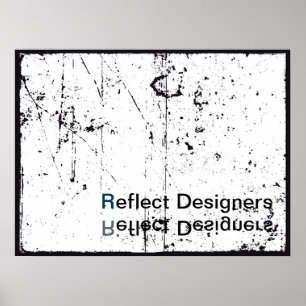 Poster Cartaz de Logotipo Empresarial - Reflect Designers