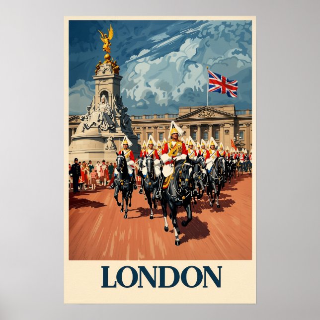 Poster Cartaz de Londres (Frente)