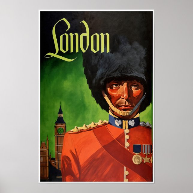 Poster Cartaz de Londres (Frente)