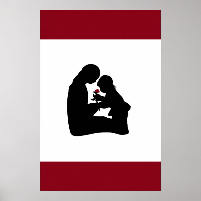 Póster Cartaz de Mãe e Filho (Frente)