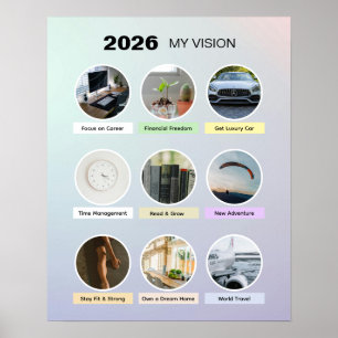 Poster Cartaz de Manifestação Pastel Estético 2026