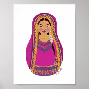 Poster Cartaz de Matryoshka Paquistanesa