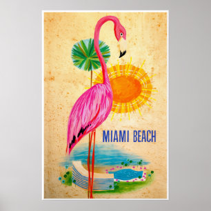 Poster Cartaz de Miami