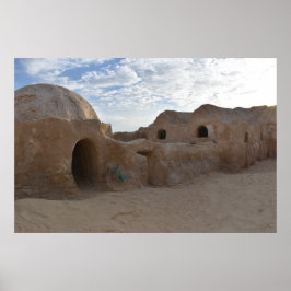 Poster Cartaz de Mos Espa no planeta Tatooine