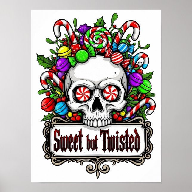 Poster Cartaz de Natal (Frente)